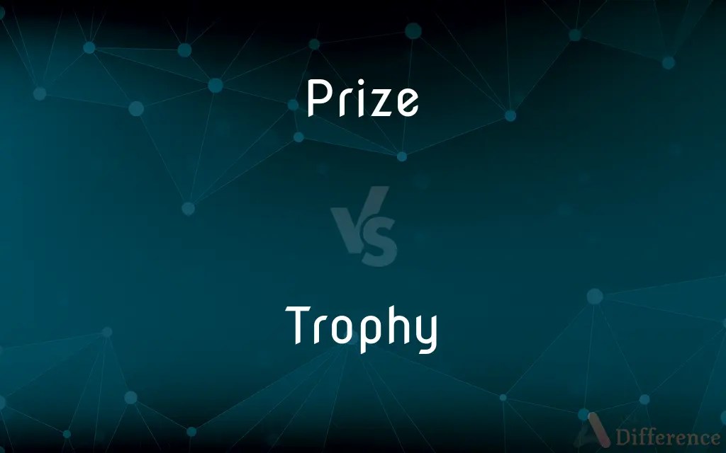 Prize vs. Trophy — What’s the Difference?