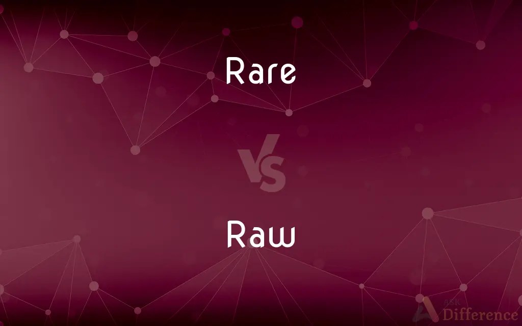 Rare vs. Raw — What’s the Difference?
