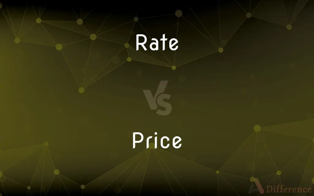 Rate vs. Price — What’s the Difference?