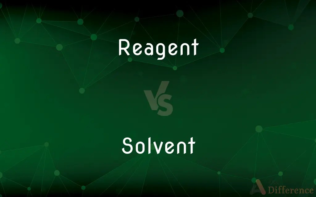 Reagent vs. Solvent — What’s the Difference?