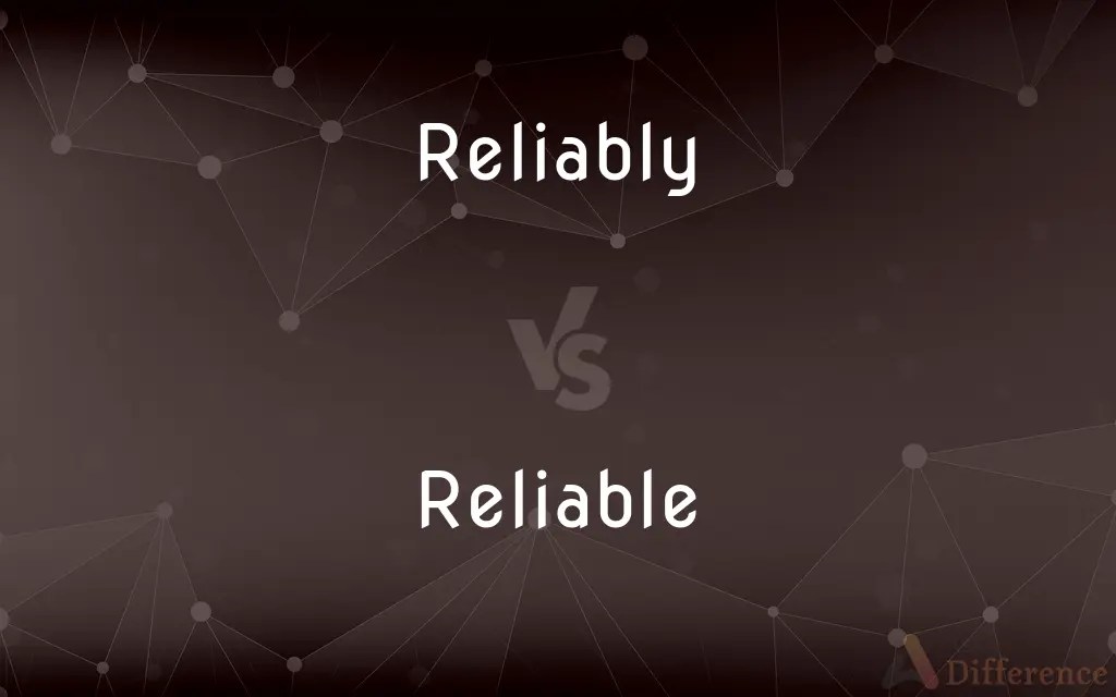 Reliably vs. Reliable — What’s the Difference?