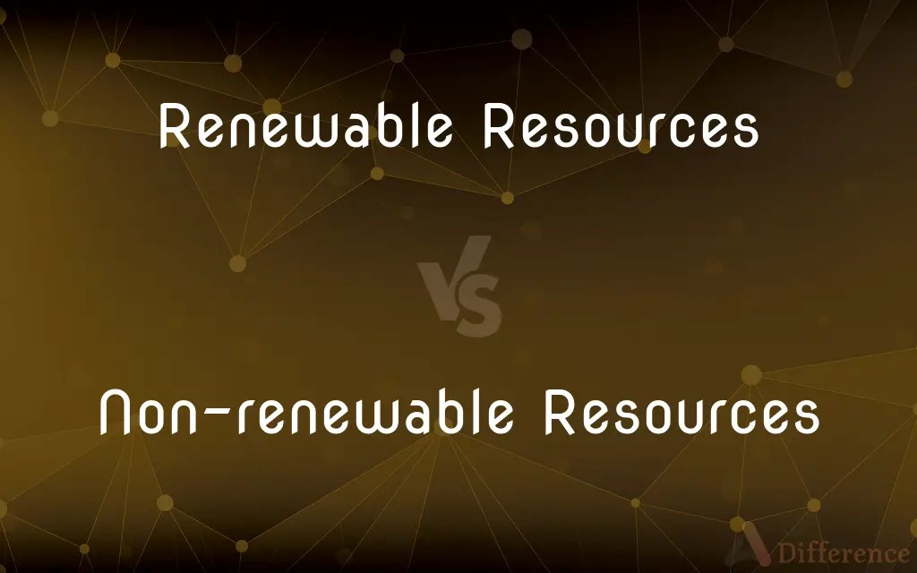 Renewable Resources vs. Nonrenewable Resources — What’s the Difference?
