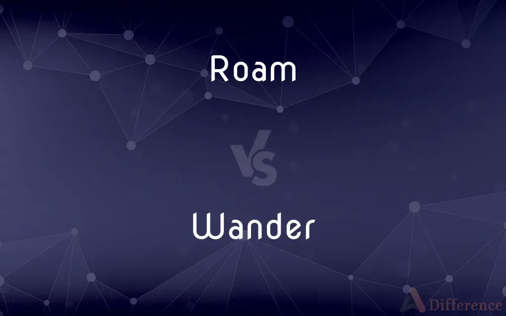 Roam vs. Wander — What’s the Difference?