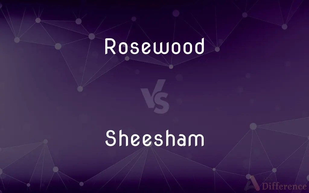 Rosewood vs. Sheesham — What’s the Difference?