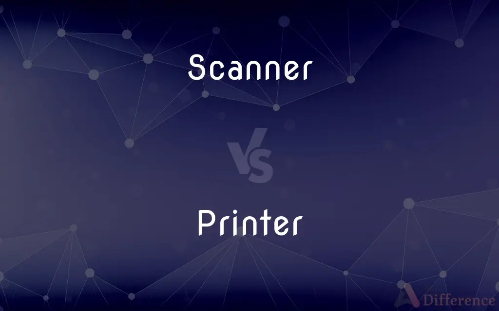 Scanner vs. Printer — What’s the Difference?