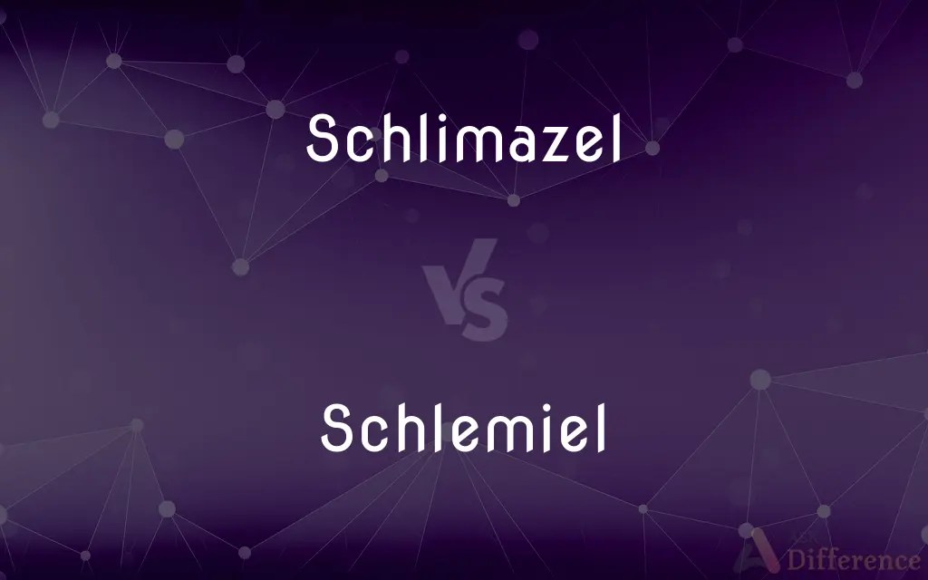 Schlimazel vs. Schlemiel — What’s the Difference?