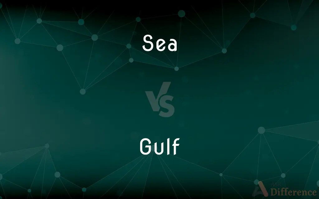 Sea vs. Gulf — What’s the Difference?