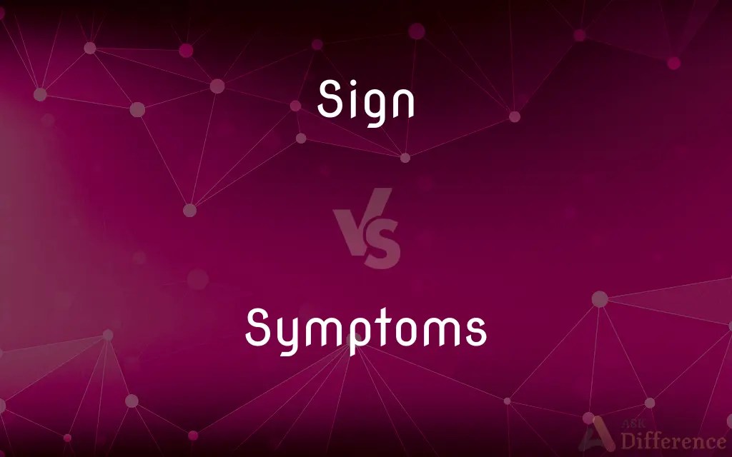 Sign vs. Symptoms — What’s the Difference?