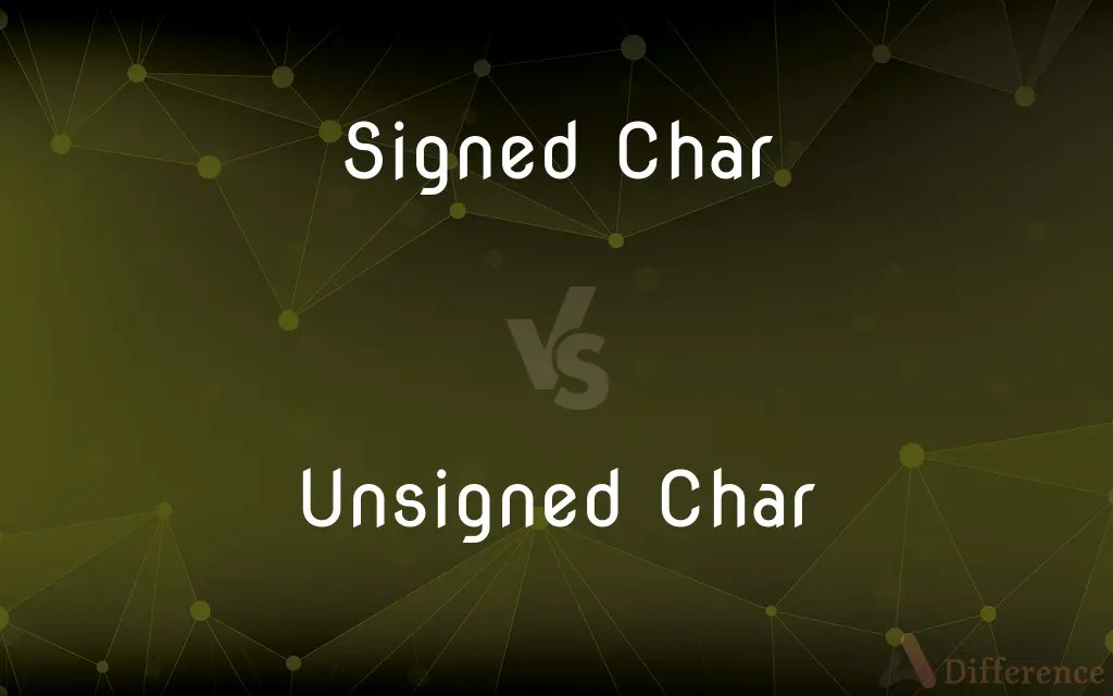 Signed Char vs. Unsigned Char — What’s the Difference?