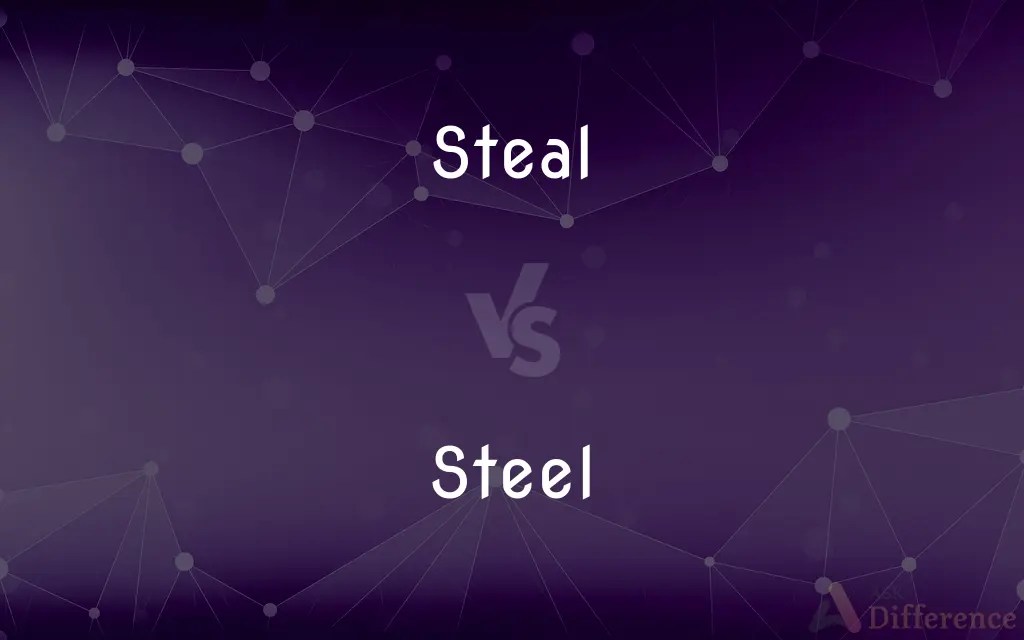 Steal vs. Steel — What’s the Difference?