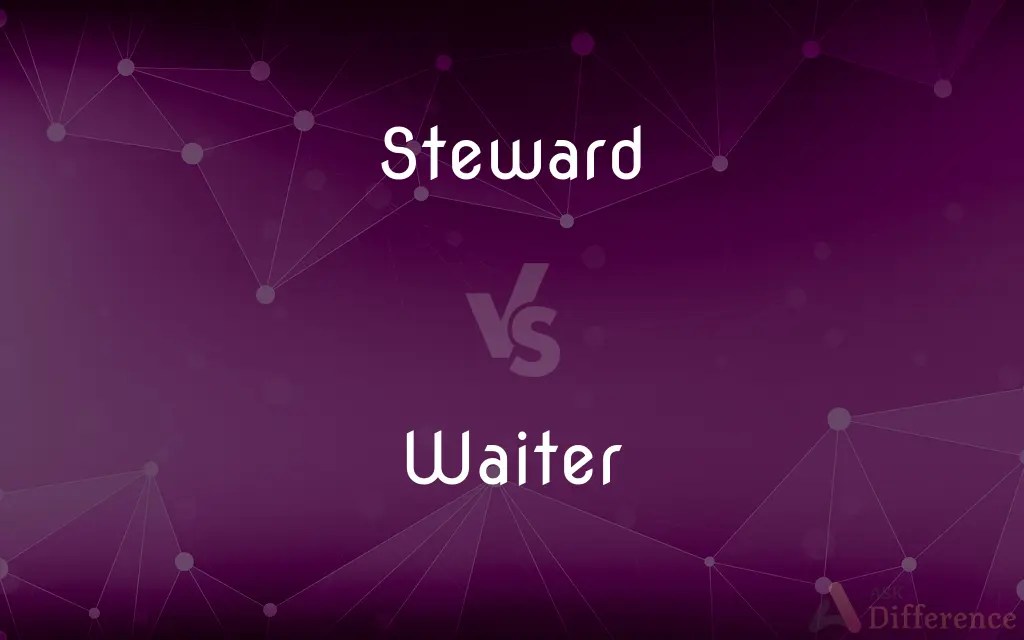 Steward vs. Waiter — What’s the Difference?