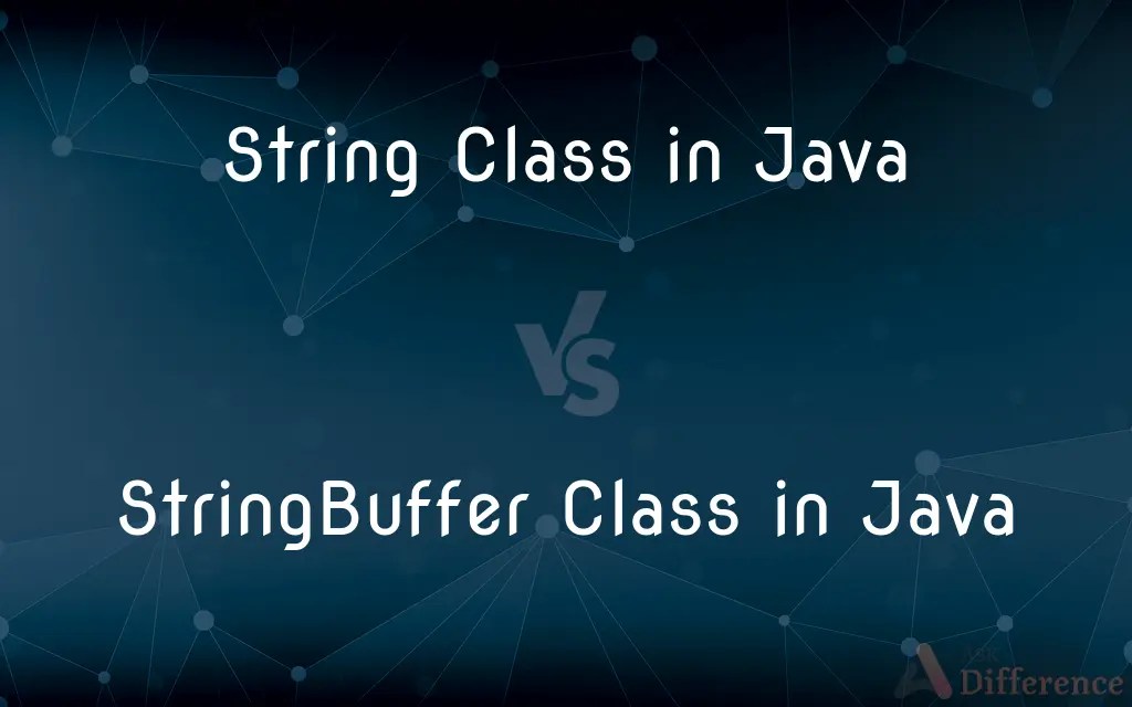 String Class in Java vs. StringBuffer Class in Java — What’s the