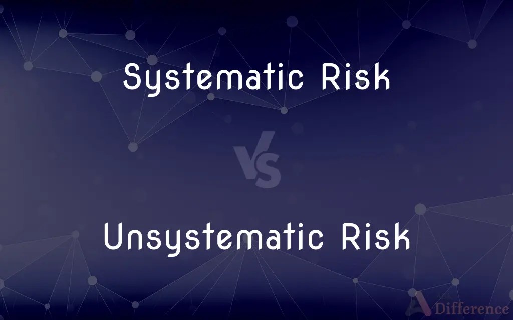 Systematic Risk vs. Unsystematic Risk — What’s the Difference?