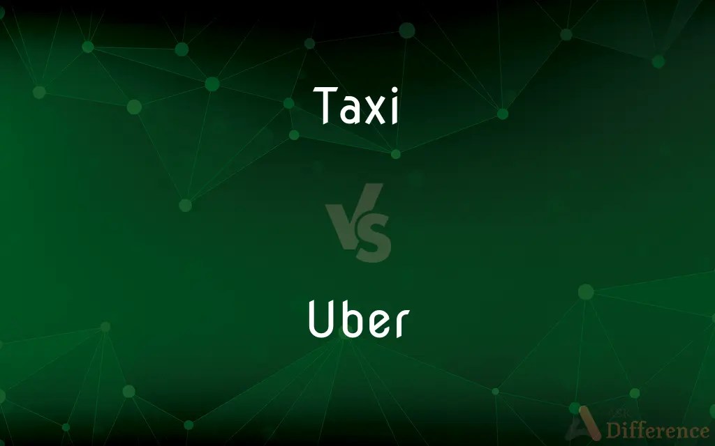 Taxi vs. Uber — What’s the Difference?