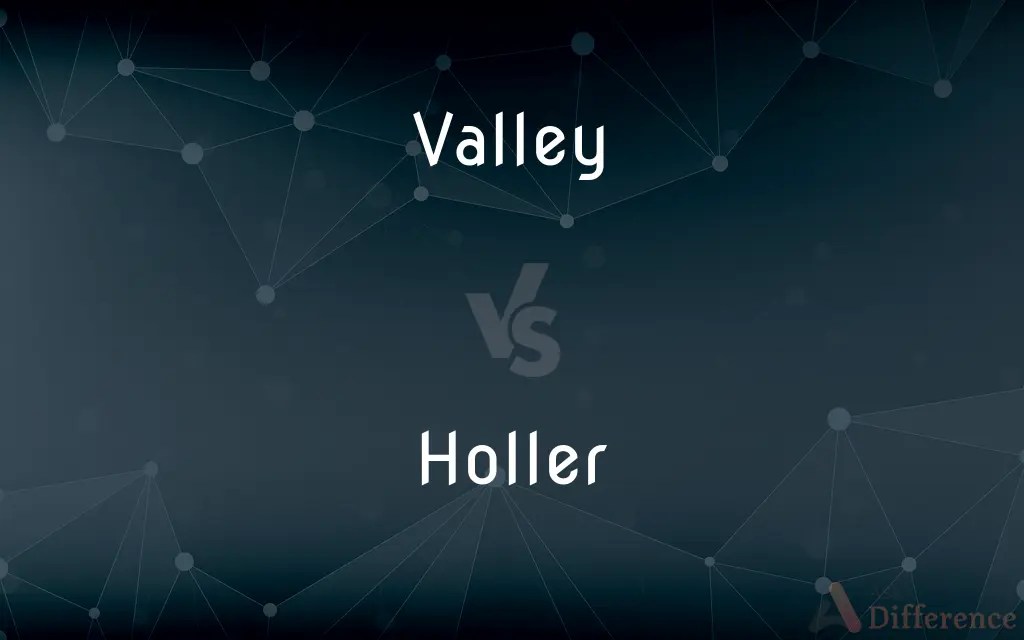 Valley vs. Holler — What’s the Difference?