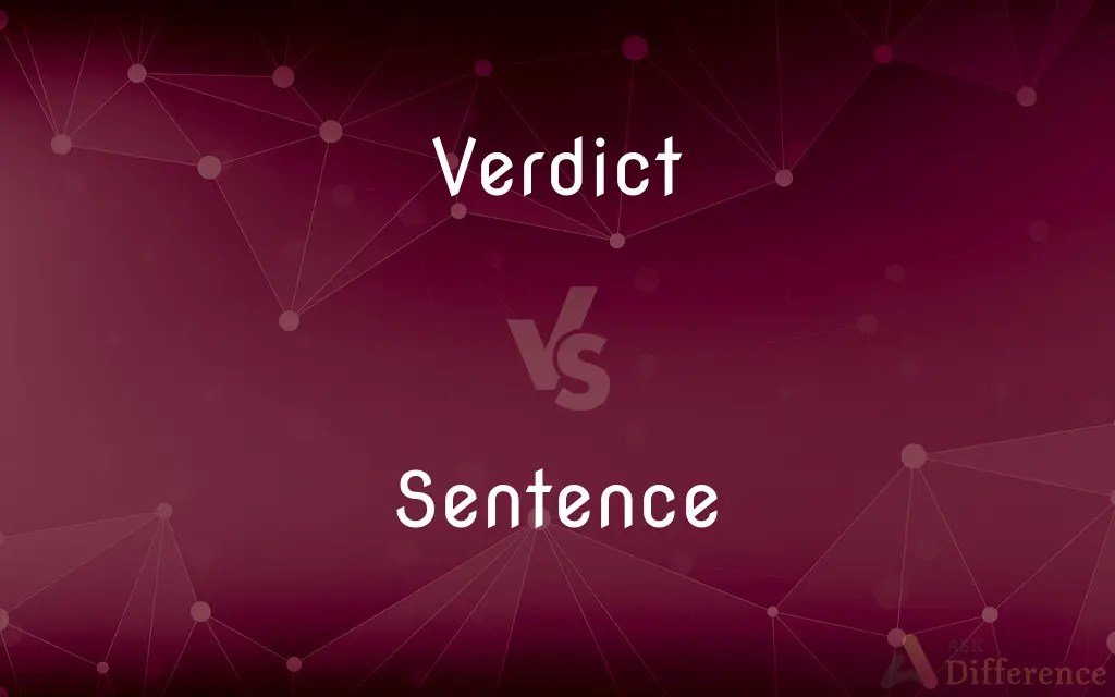 Verdict vs. Sentence — What’s the Difference?