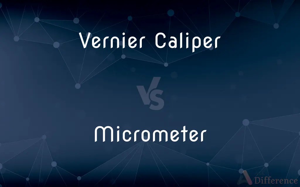 Vernier Caliper vs. Micrometer — What’s the Difference?