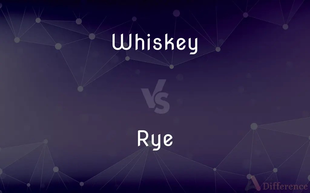 Whiskey vs. Rye — What’s the Difference?