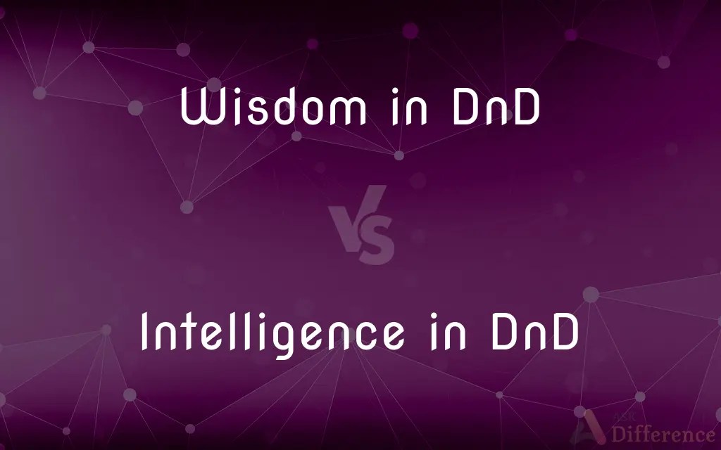 Wisdom in DnD vs. Intelligence in DnD — What’s the Difference?