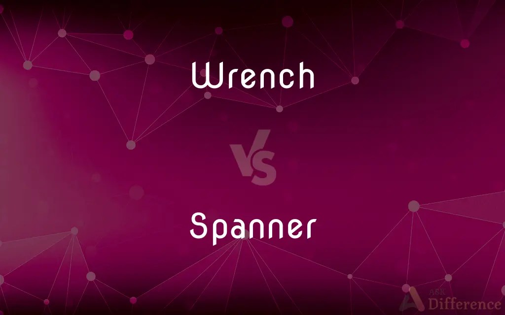 Wrench vs. Spanner — What’s the Difference?