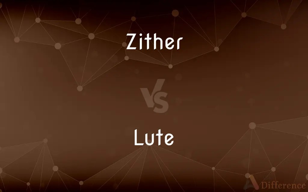 Zither vs. Lute — What’s the Difference?