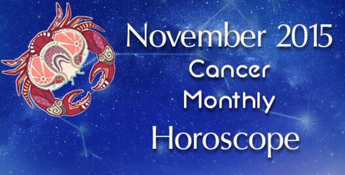 Cancer November 2015 Monthly Horoscope, Love Horoscope