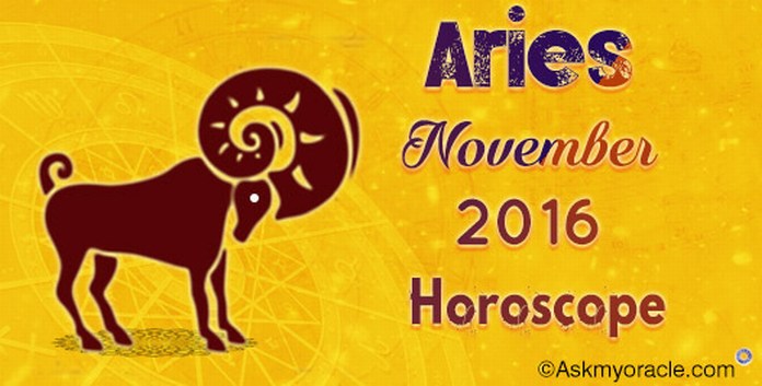 Aries November Horoscope 2016, Free Monthly Horoscope