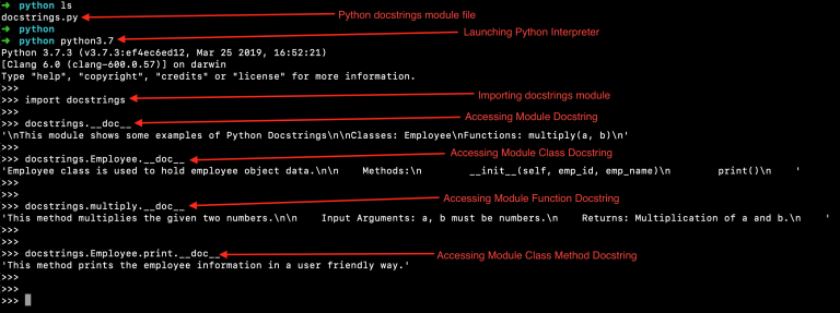 Docstring Python Example : Python Docstring - Things You Must KNOW - AskPython