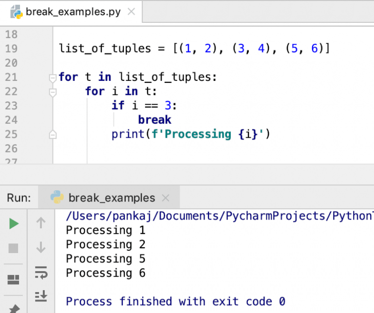 Python break Statement AskPython