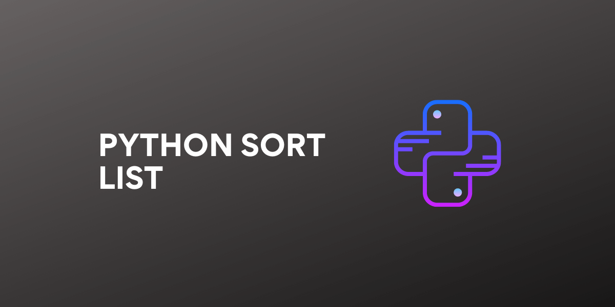 Python sort() Method How to perform Python List Sorting AskPython
