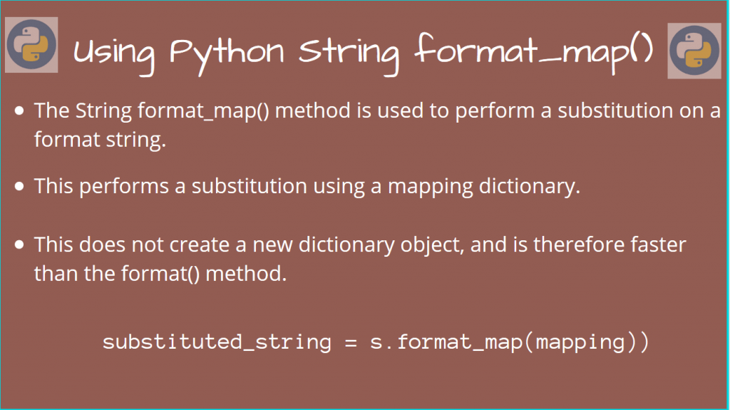 Using Python String format_map() AskPython