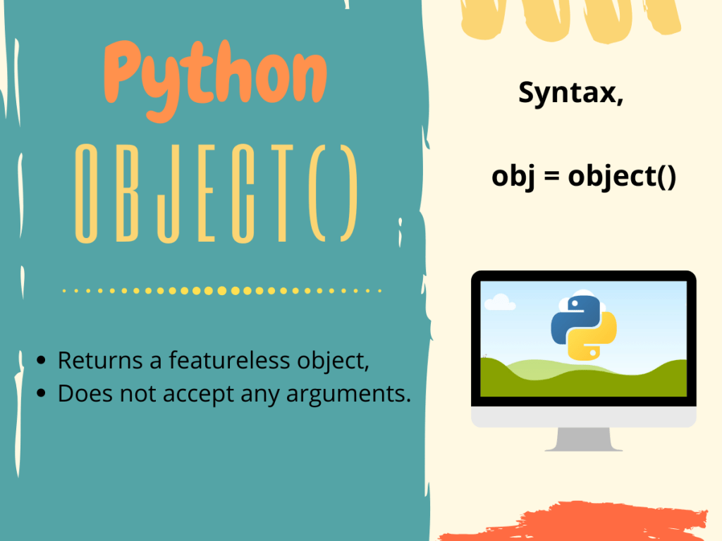What is the Python object() Method? AskPython