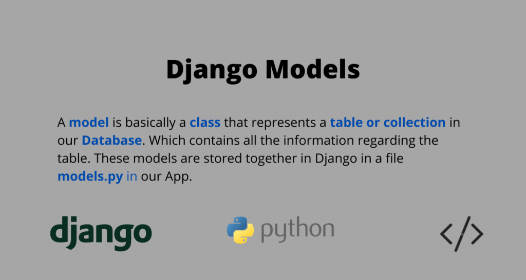 Django Models A Complete Beginner's Guide AskPython