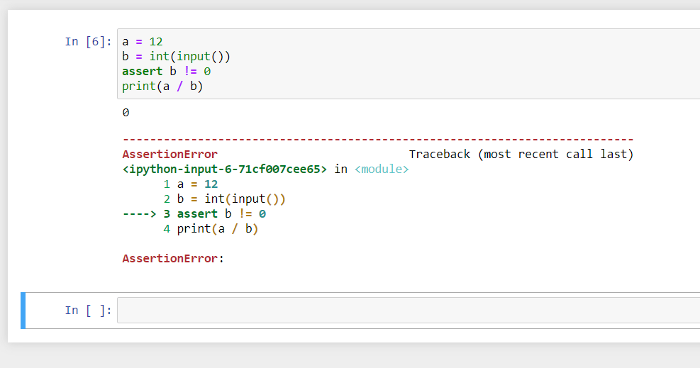 Assertions in Python AskPython