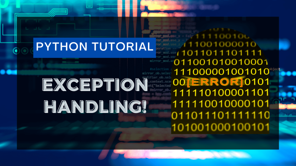 Exceptions in Python Different Types of Exceptions and How to Handle them in Python AskPython
