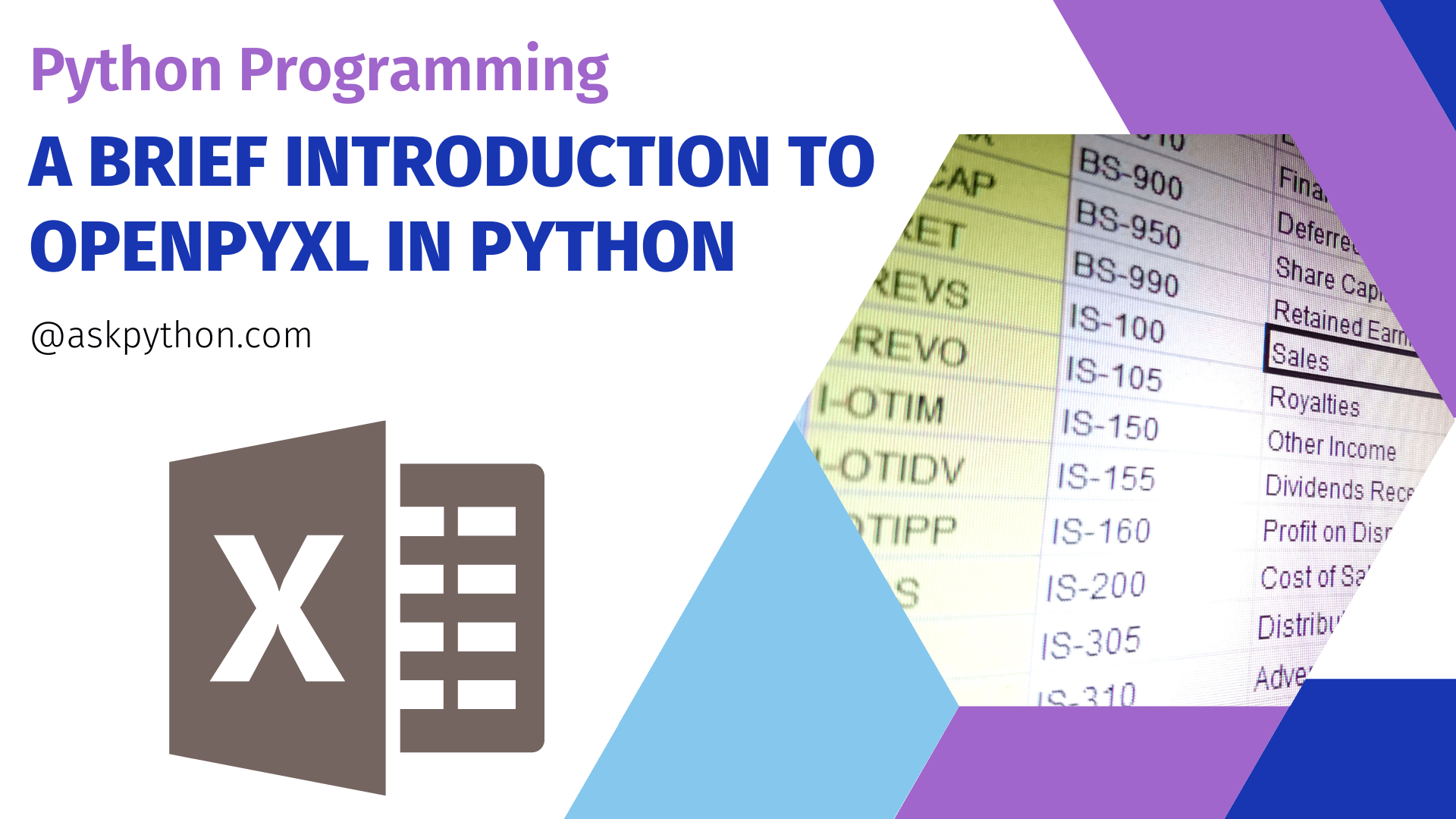 Openpyxl in Python A Brief Introduction AskPython