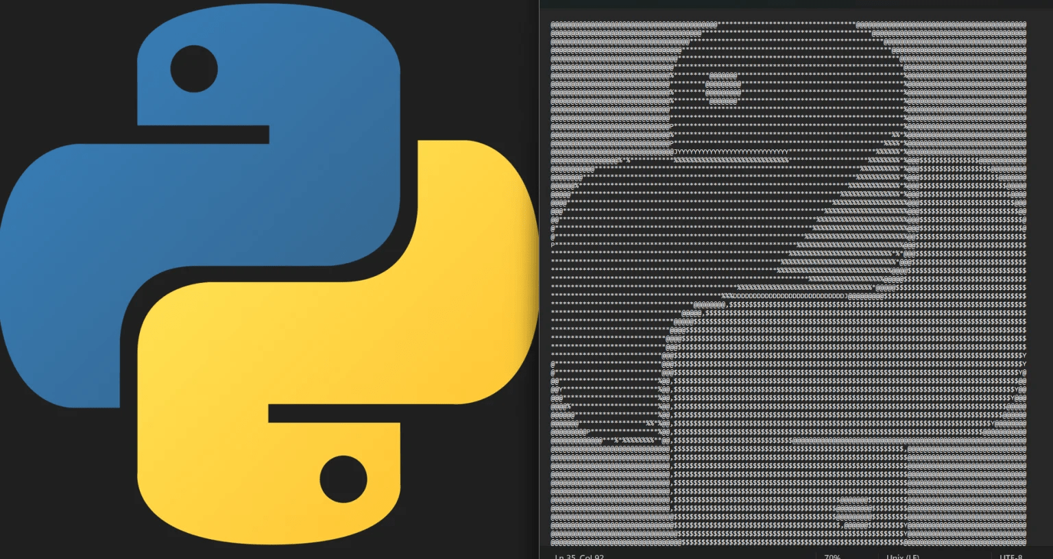 Turning your images to ASCII Art using Python AskPython