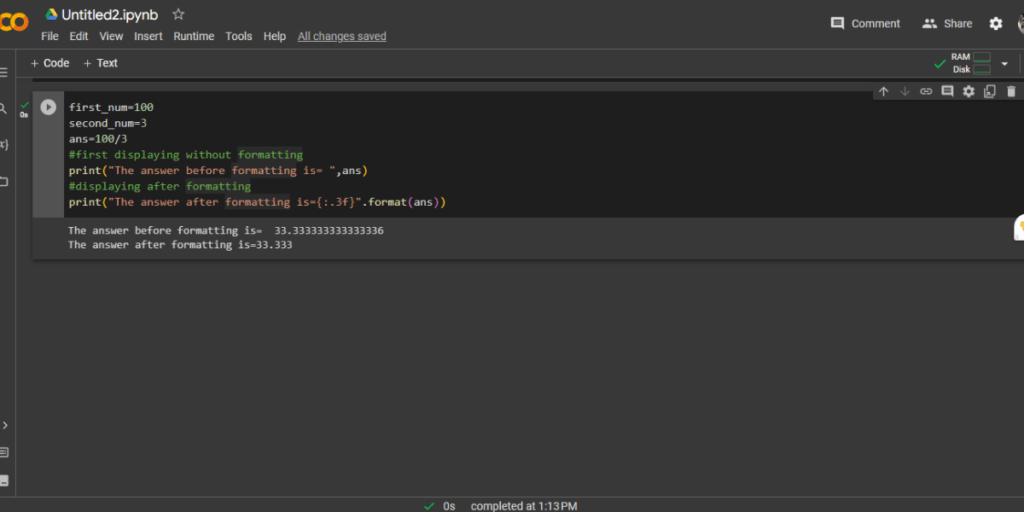 Understanding Python 3's Decimal Formatting — .0f vs. .1f AskPython