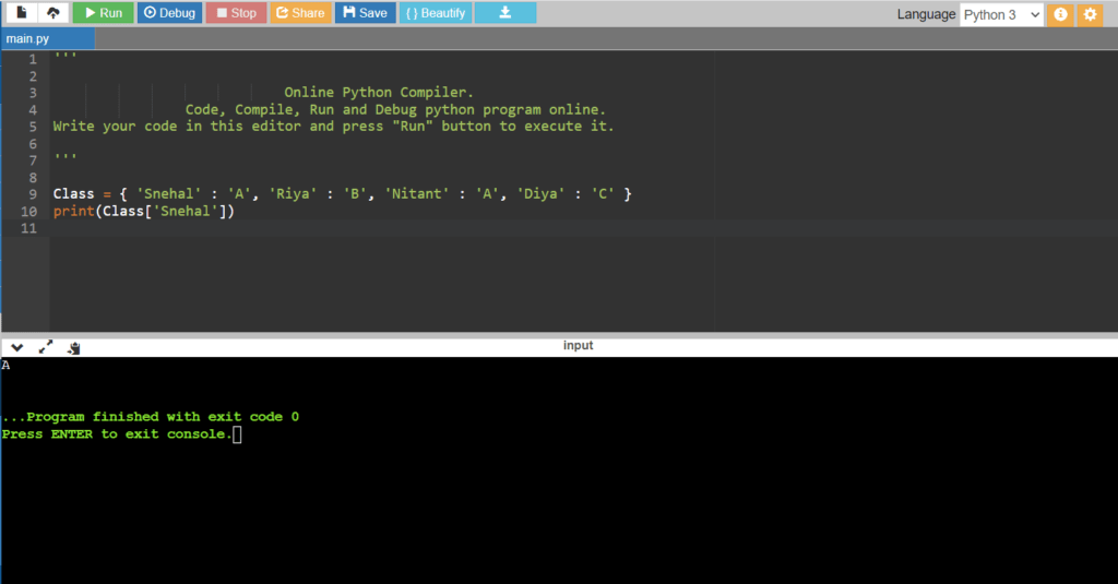 Filter Dictionary Using String Values in Python AskPython