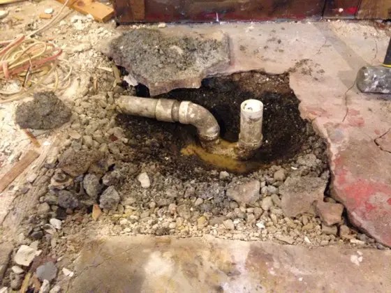 Pour Concrete In Water