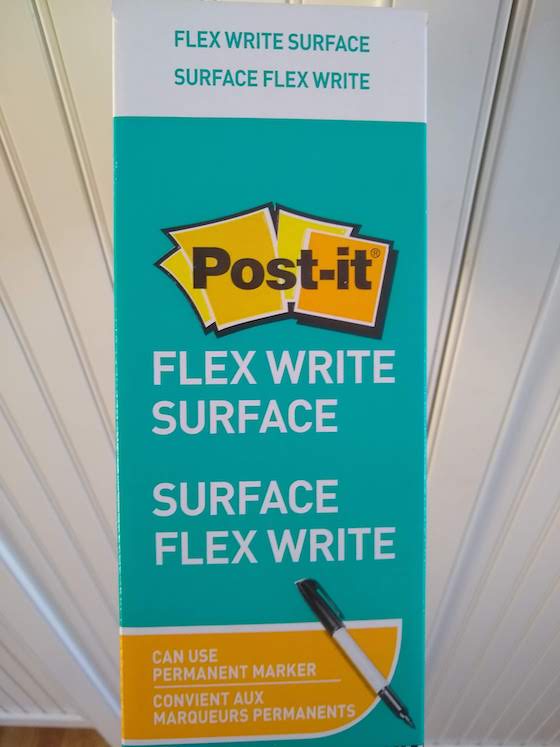 Post It Flex Write Wow! Permanent Markers Wipe Off