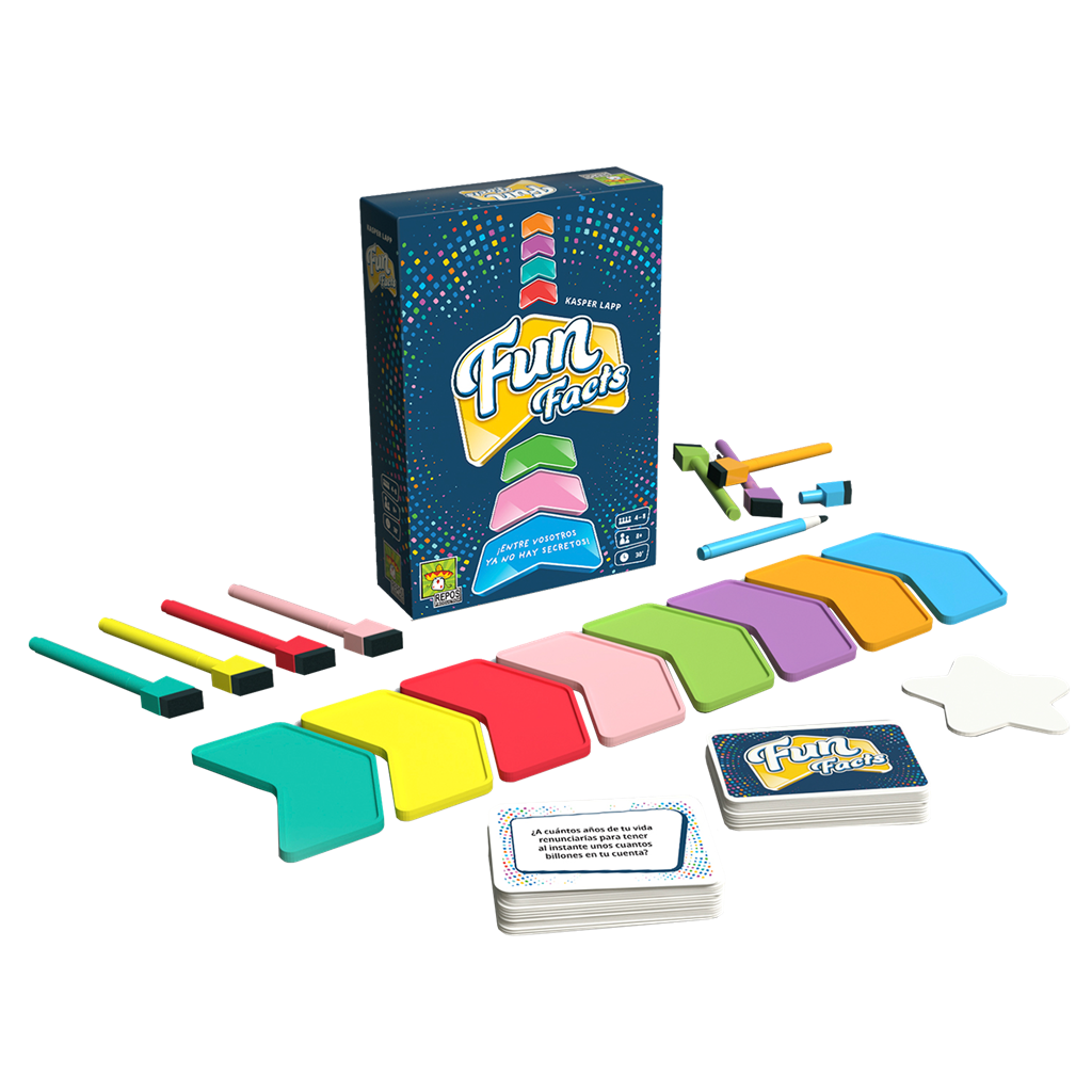 Descubre los secretos de tus amigos con Fun Facts Asmodee Chile