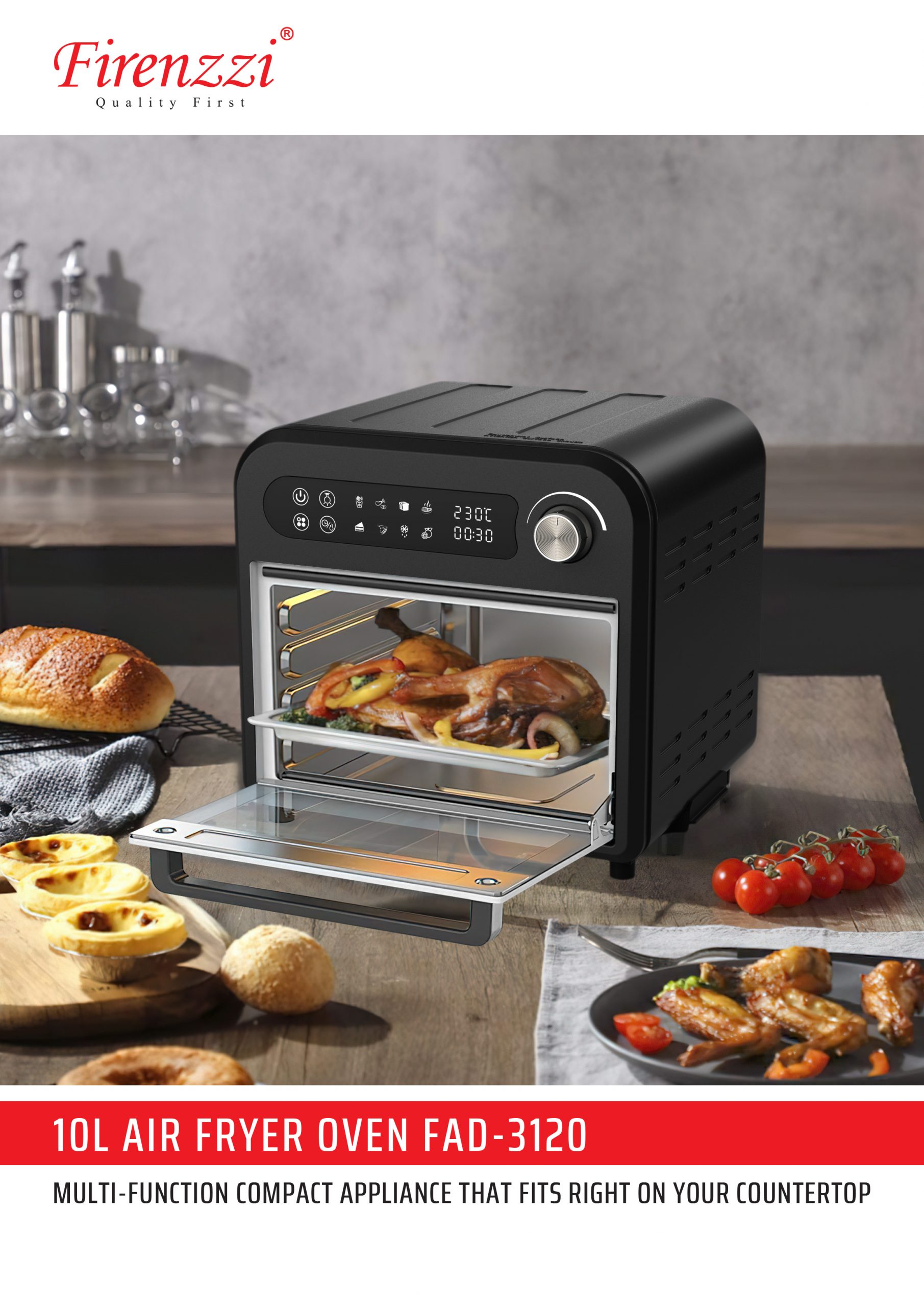 FAD3120 Air Fryer Asia Summit Marketing Firenzzi and Delonghi