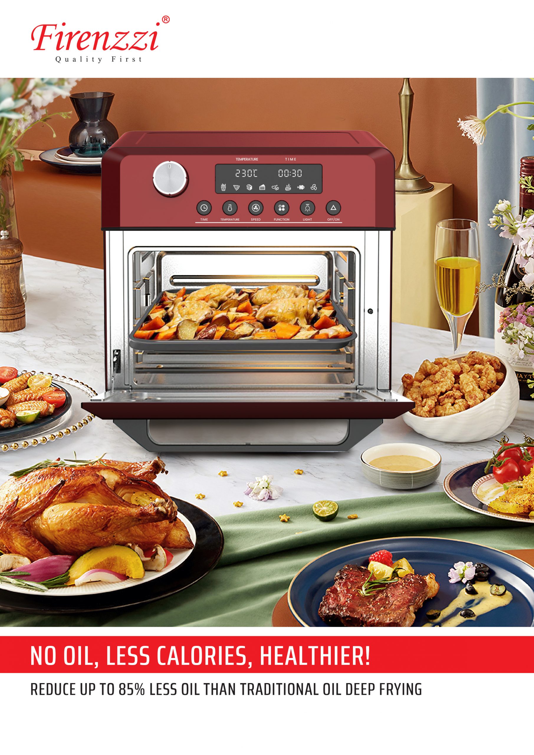 FAD3208 Air Fryer Asia Summit Marketing Firenzzi and Delonghi