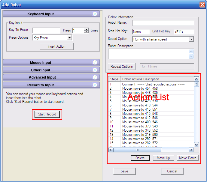 Windows Macro Recorder Software to automate mouse movement clicks and