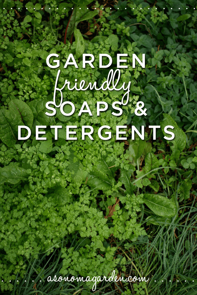 Garden Friendly Soaps & Detergents