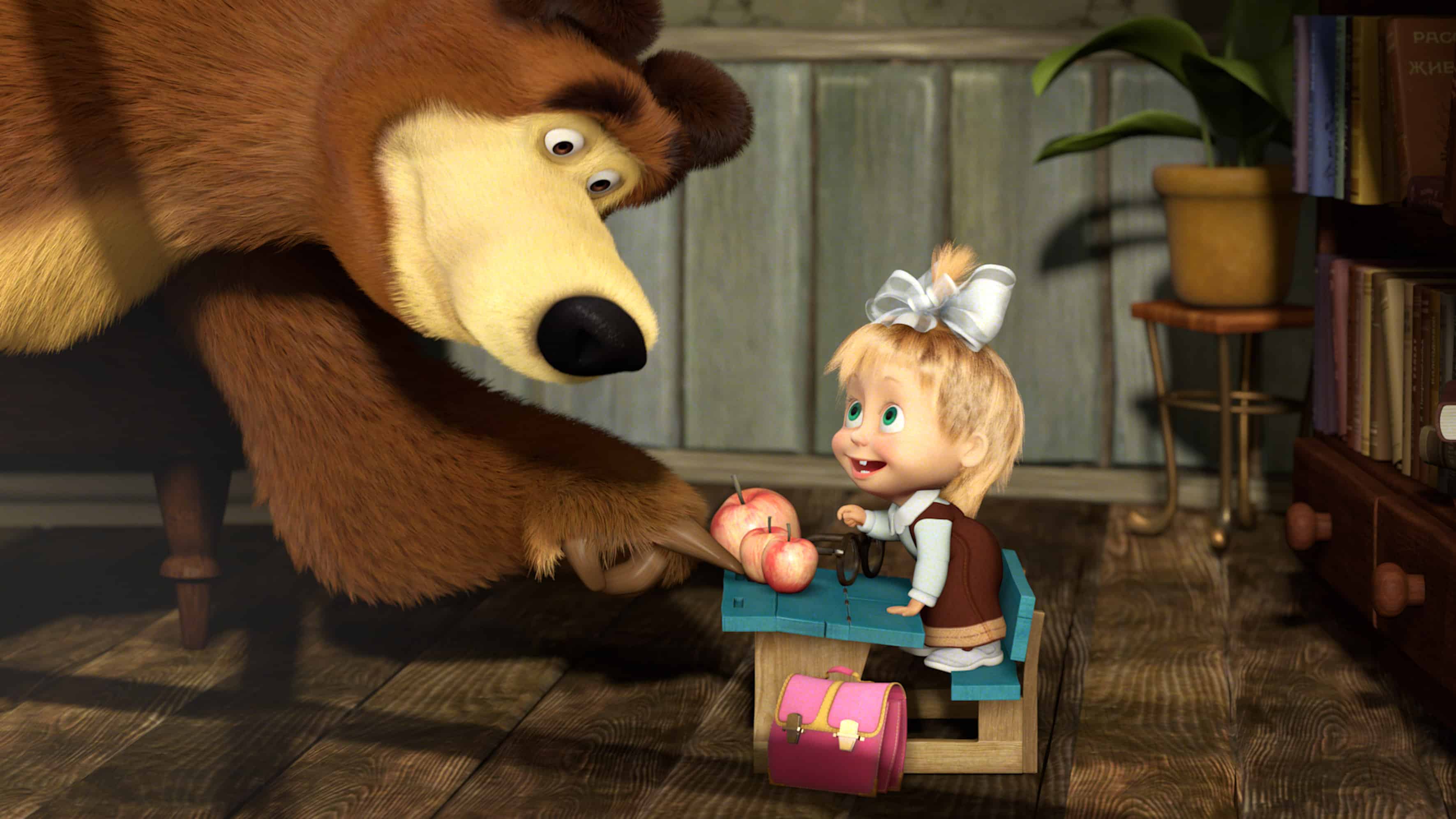 Check out these adorable Masha and the Bear Toys A Sparkle of Genius