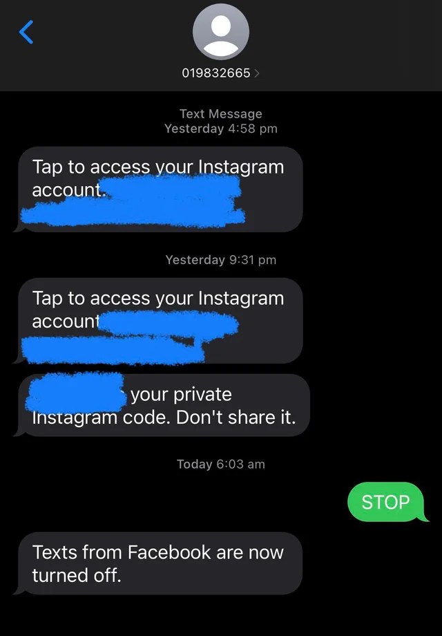 Why Are You Receiving 32665 Text from Facebook? How to Stop Them