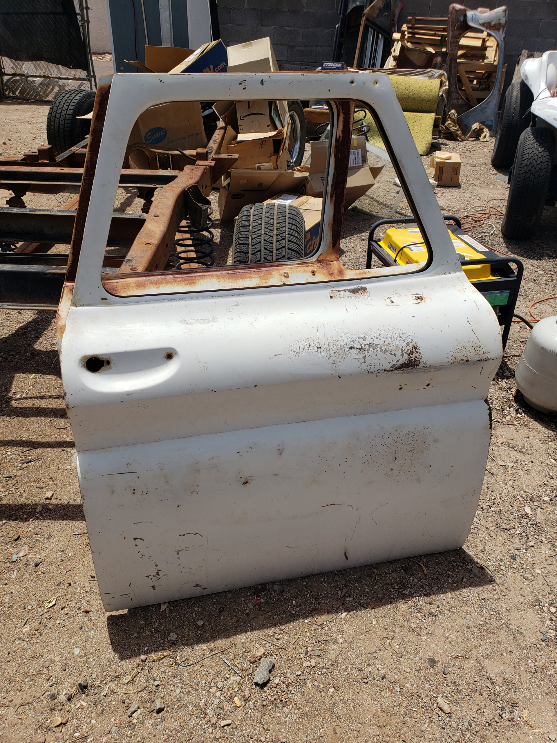 Original rust free 1964 1966 Chevrolet GMC Truck Passenger Door Shell