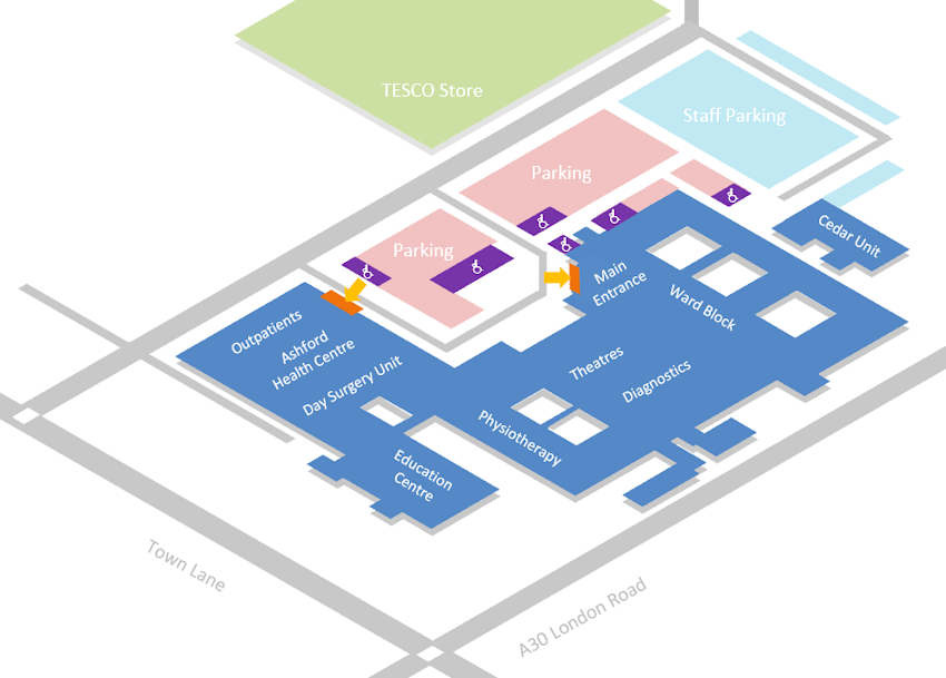 Hospital Site Maps